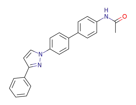 N-<4'-(3-phenylpyrazol-1-yl)biphenyl-4-yl>acetamide