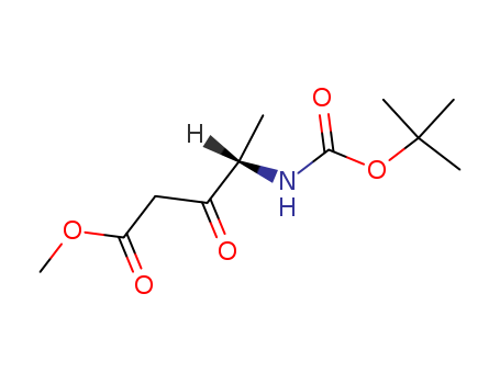 4-(N-Boc-amino)-3-oxo-pentanoic Acid Methyl Ester