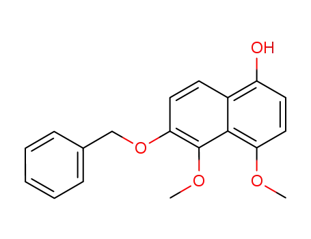 6-Benzyloxy-4,5-dimethoxy-1-naphthol
