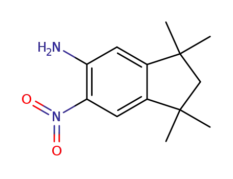 2,3-Dihydro-1,1,3,3-tetramethyl-6-nitro-1H-inden-5-amin