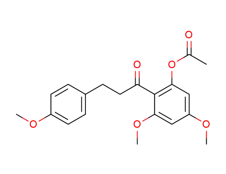 1-Propanone,
1-[2-(acetyloxy)-4,6-dimethoxyphenyl]-3-(4-methoxyphenyl)-