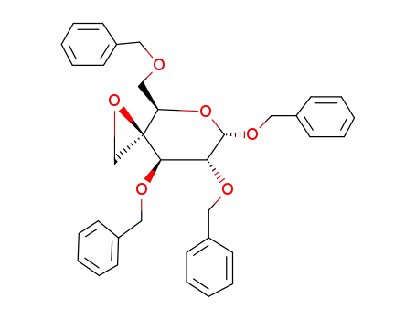 benzyl 4,4<sup>1</sup>-anhydro-2,3,6-tri-O-benzyl-4-C-hydroxymethyl-α-D-galactopyranoside