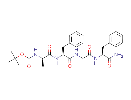 Boc-D-Ala-Phe-Gly-Phe-NH<sub>2</sub>
