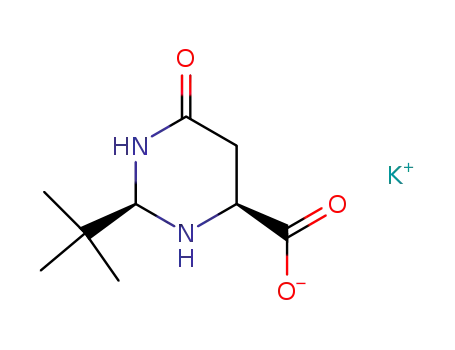 Molecular Structure of 131791-76-9 (cis-2-tert-butyl-6(S)-potassium carboxylate-perhydropyrimidin-4-one)