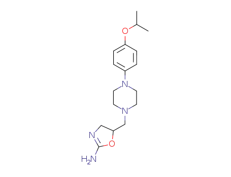 5-[4-(4-Isopropoxy-phenyl)-piperazin-1-ylmethyl]-4,5-dihydro-oxazol-2-ylamine