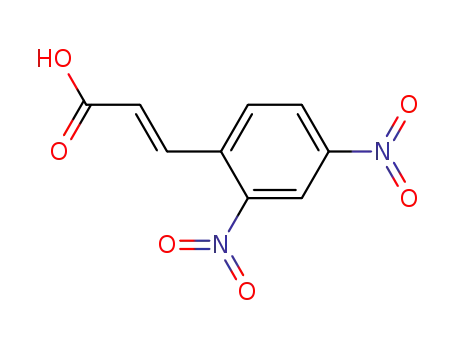 Molecular Structure of 101410-61-1 (2.4-dinitro-<i>trans</i>-cinnamic acid)
