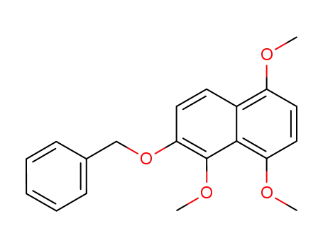 6-Benzyloxy-1,4,5-trimethoxynaphthalin
