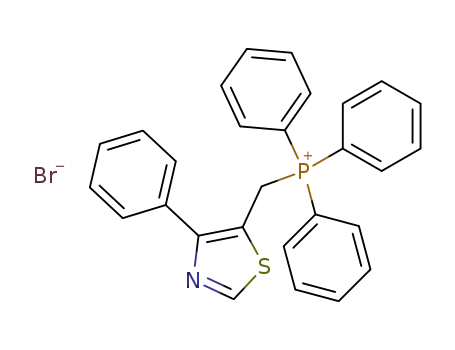 4-Phenyl-5-thiazolyl-methyl(triphenyl)phosphoniumbromid