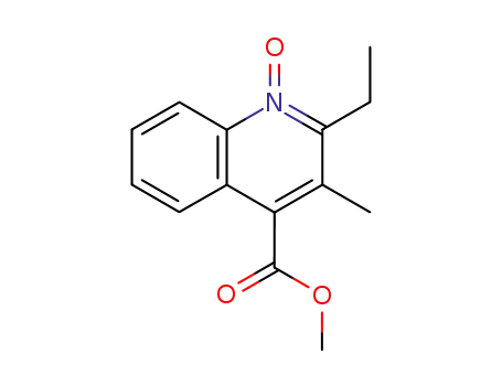 Methyl 2-ethyl-3-methyl-1-oxo-1lambda~5~-quinoline-4-carboxylate