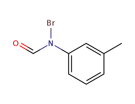Molecular Structure of 93663-23-1 (Formamide, N-bromo-N-(3-methylphenyl)-)