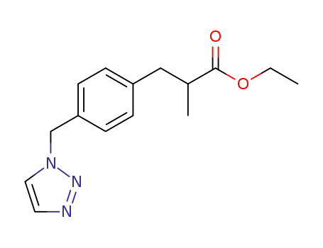 1-<4-<2-(Carboethoxy)-propyl>-benzyl>-1H-1,2,3-triazole