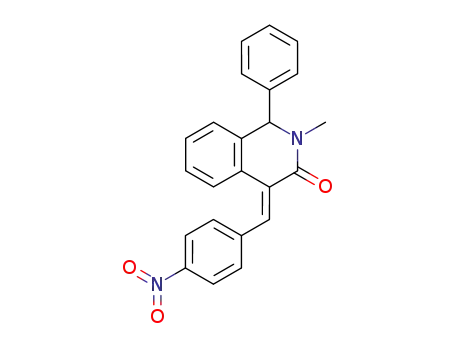 1-phenyl-2-methyl-4-(4'-nitrobenzylidene)-1,4-dihydro-3(2H)-isoquinolinone