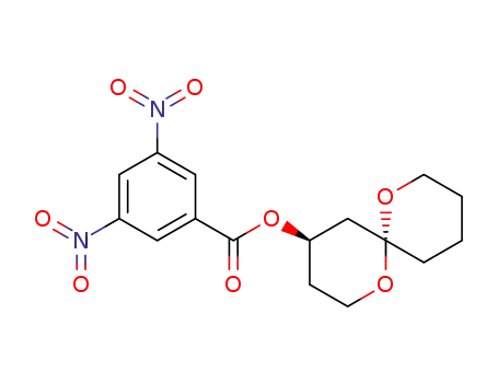 (4S,6S)- and (4R,6R)-4-(3,5-dinitrobenzoyloxy)-1,7-dioxaspiro<5.5>undecan