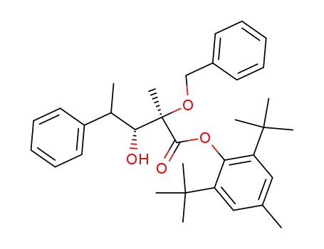 (2R,3R)-2-Benzyloxy-3-hydroxy-2-methyl-4-phenyl-pentanoic acid 2,6-di-tert-butyl-4-methyl-phenyl ester