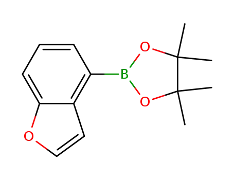 Molecular Structure of 915412-92-9 (2-(benzofuran-4-yl)-4,4,5,5-tetramethyl-1,3,2-dioxaborolane)