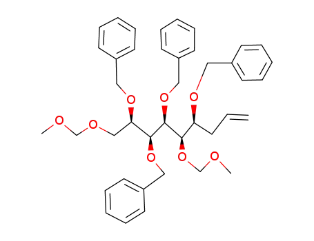 (2R,3S,4R,5R,6S)-2,3,4,6-Tetra-O-benzyl-1,5-bis-O-(methoxymethyl)-8-nonene-1,2,3,4,5,6-hexol