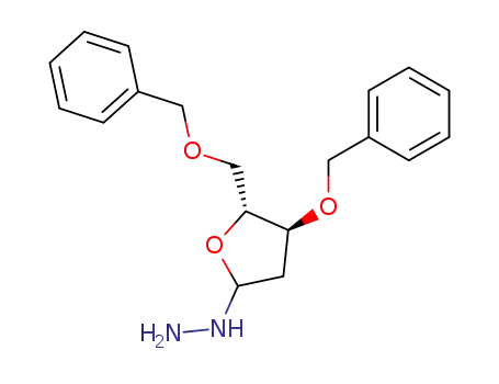 3,5-di-O-benzyl-2-deoxy-D-erythro-pentafuranosylhydrazide