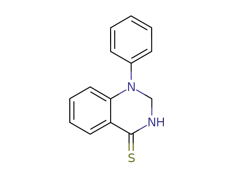 Molecular Structure of 90070-87-4 (4(1H)-Quinazolinethione, 2,3-dihydro-1-phenyl-)
