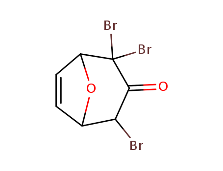 8-Oxabicyclo[3.2.1]oct-6-en-3-one, 2,2,4-tribromo-