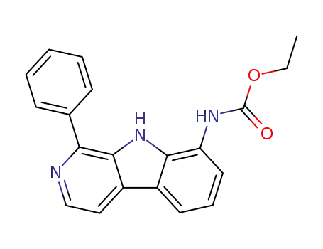 (1-Phenyl-9H-β-carbolin-8-yl)-carbamic acid ethyl ester