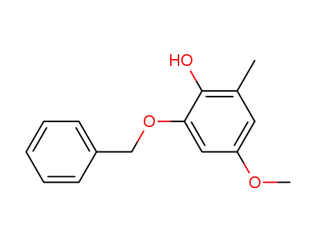 2-Benzyloxy-4-methoxy-6-methyl-phenol