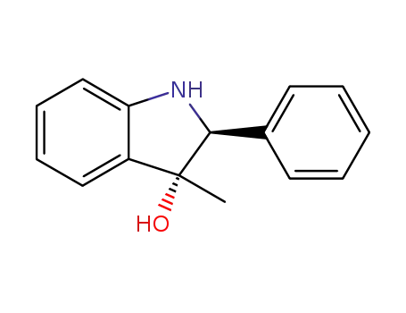 (2S,3R)-3-Methyl-2-phenyl-2,3-dihydro-1H-indol-3-ol