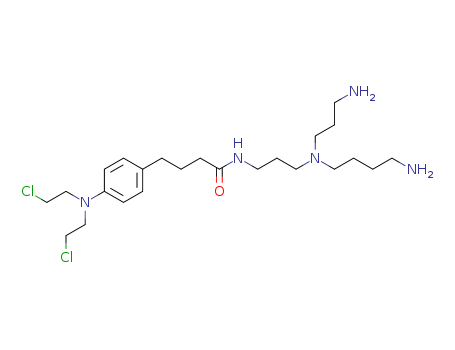 Benzenebutanamide,N-[3-[(4-aminobutyl)(3-aminopropyl)amino]propyl]-4-[bis(2-chloroethyl)amino]-