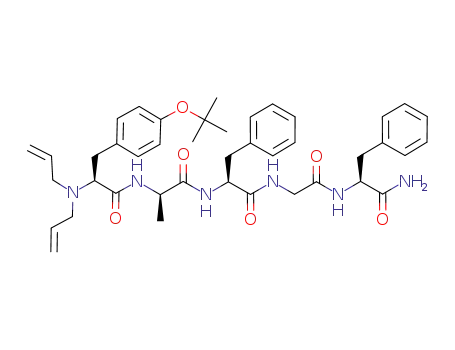 (allyl)2Tyr(t-Bu)-D-Ala-Phe-Gly-Phe-NH<sub>2</sub>