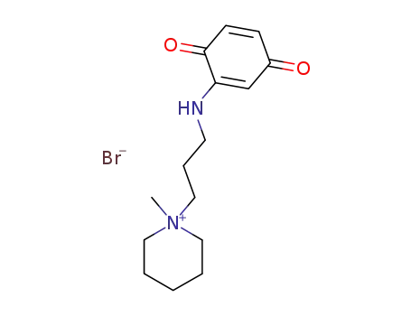 1-[3-(3,6-dioxo-cyclohexa-1,4-dienylamino)-propyl]-1-methyl-piperidinium; bromide
