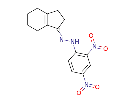 1H-Inden-1-one, 2,3,4,5,6,7-hexahydro-, (2,4-dinitrophenyl)hydrazone