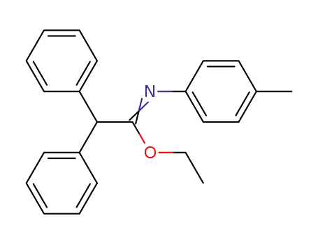 Ethyl (1Z)-N-(4-methylphenyl)-2,2-diphenylethanimidate