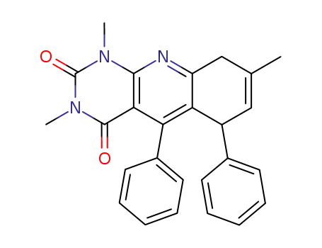 1,3,8-trimethyl-2,4-dioxo-5,6-diphenyl-6H,9H-pyrimido<4,5-b>quinoline