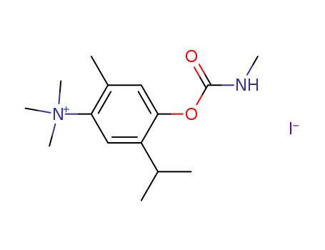 trimethyl-[2-methyl-4-(methylcarbamoyloxy)-5-propan-2-ylphenyl]azaniumiodide