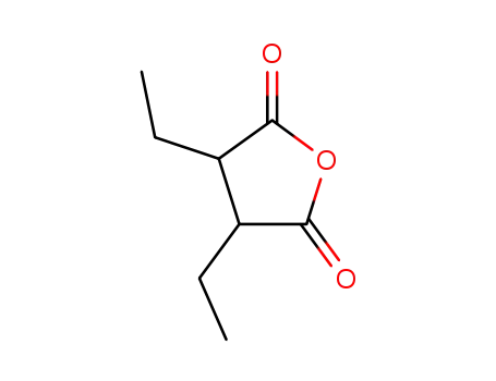 Molecular Structure of 875-29-6 (2,5-Furandione, 3,4-diethyldihydro-)