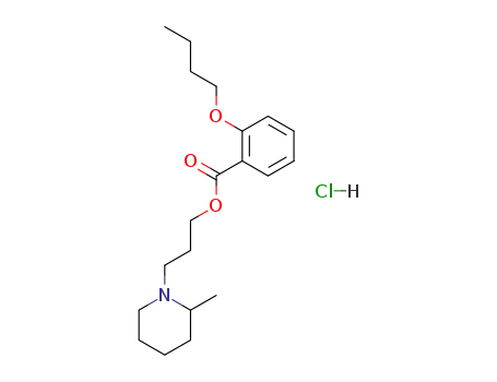 1-{3-[(2-butoxybenzoyl)oxy]propyl}-2-methylpiperidinium chloride