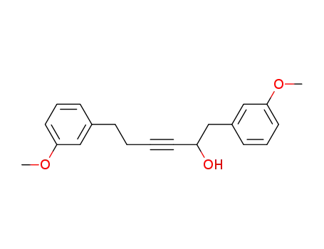 1,6-bis-(3-methoxy-phenyl)-hex-3-yn-2-ol