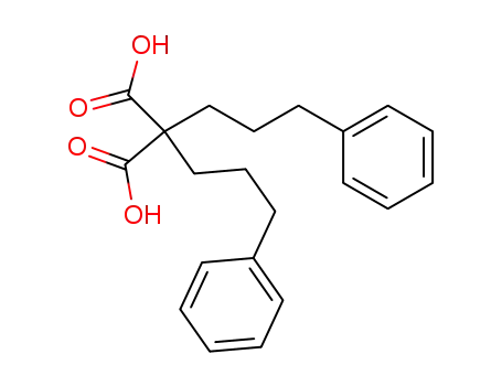 2,2-bis(3-phenylpropyl) malonic acid