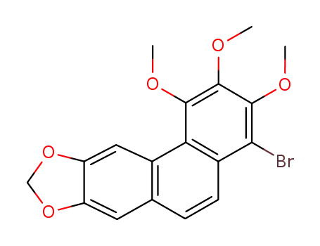 4-Bromo-1,2,3-trimethoxy-phenanthro[2,3-d][1,3]dioxole