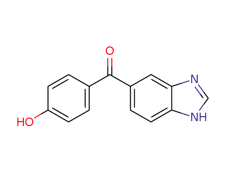 Methanone, 1H-benzimidazol-5-yl-(4-hydroxyphenyl)-