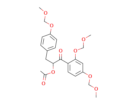 α-acetoxy-2',4,4'-tris(methoxymethoxy)dihydrochalcone