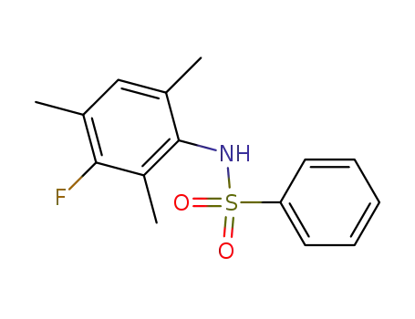 benzenesulfonic acid-(3-fluoro-2,4,6-trimethyl-anilide)