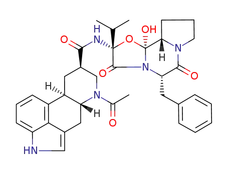 (6aR,9R,10aR)-7-Acetyl-4,6,6a,7,8,9,10,10a-octahydro-indolo[4,3-fg]quinoline-9-carboxylic acid ((2R,5S,10aS,10bS)-5-benzyl-10b-hydroxy-2-isopropyl-3,6-dioxo-octahydro-oxazolo[3,2-a]pyrrolo[2,1-c]pyrazin-2-yl)-amide
