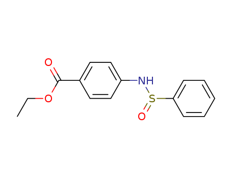 ethyl 4-(benzenesulfinamido)benzoate cas  34317-46-9