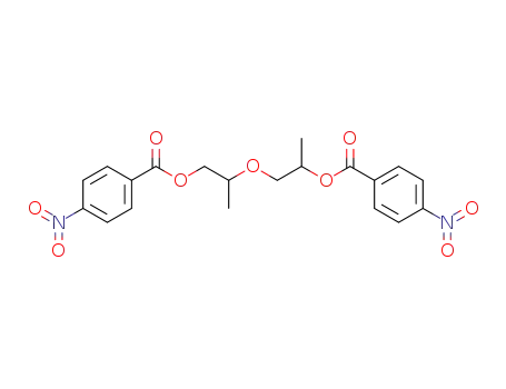 Molecular Structure of 857233-30-8 ([β-(4-nitro-benzoyloxy)-isopropyl]-[2-(4-nitro-benzoyloxy)-propyl]-ether)