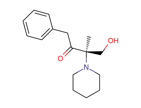 (R)-4-Hydroxy-3-methyl-1-phenyl-3-piperidin-1-yl-butan-2-one