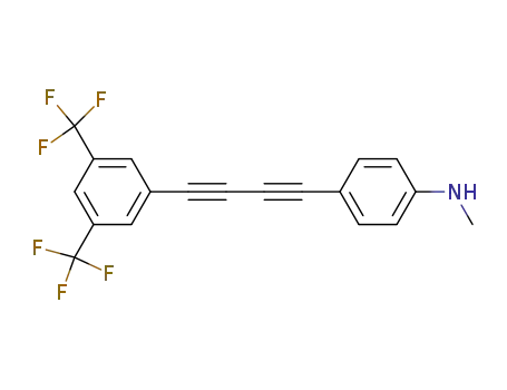 {4-[4-(3,5-Bis-trifluoromethyl-phenyl)-buta-1,3-diynyl]-phenyl}-methyl-amine