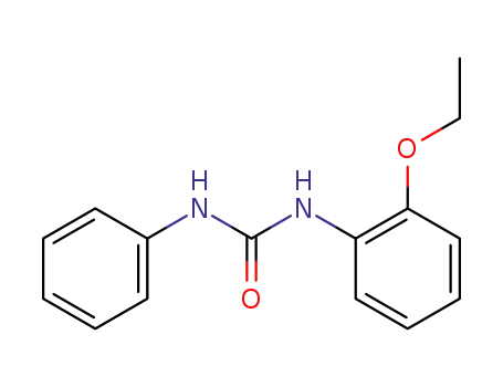 Molecular Structure of 4300-34-9 (1-(2-ethoxyphenyl)-3-phenylurea)