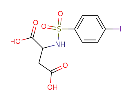 <i>N</i>-(4-iodo-benzenesulfonyl)-aspartic acid