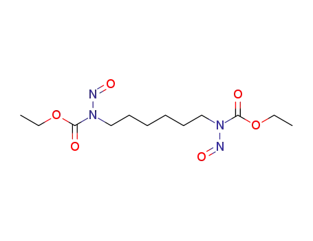 Molecular Structure of 86178-59-8 (diethyl hexane-1,6-diylbis(nitrosocarbamate))