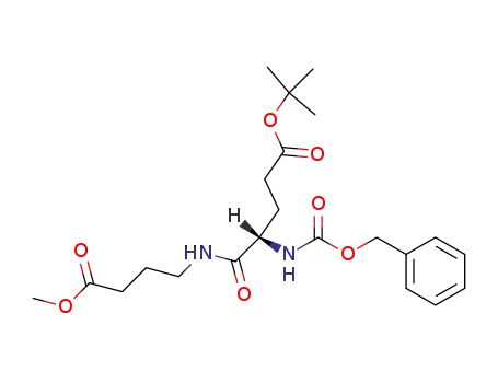 Molecular Structure of 120092-03-7 (methyl benzyloxycarbonyl (γ-t-butyloxy)glutamyl-γ-aminobutyrate)